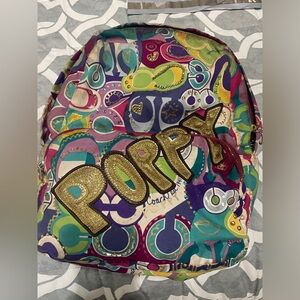 Coach poppy backpack